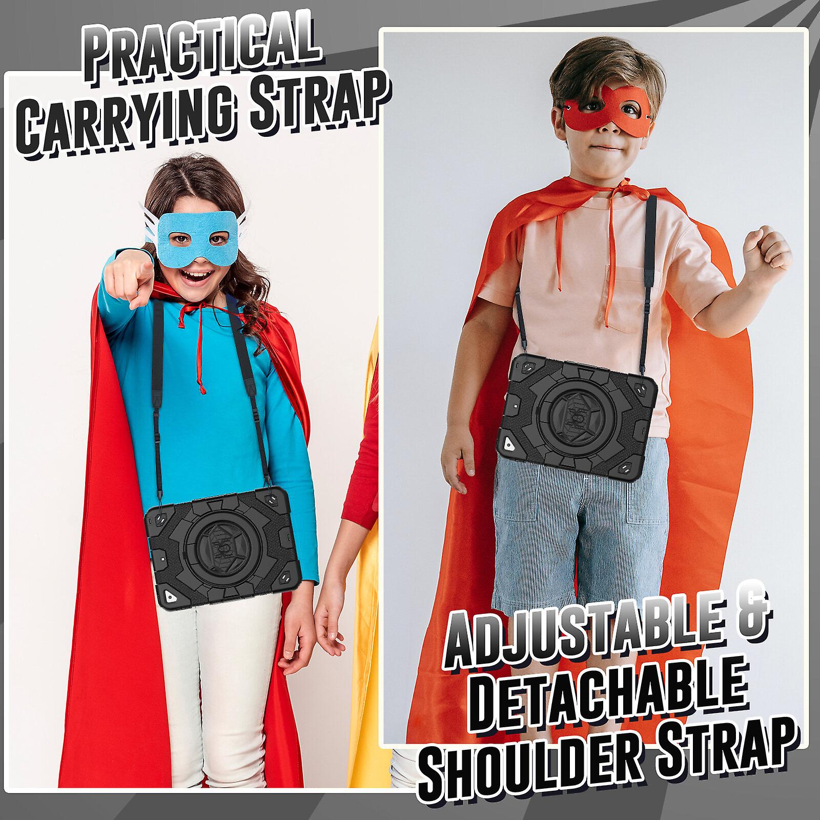 Étui robuste pour enfants Defender Ring avec sangle pour iPad 7/8/9 (7e/8e/9e génération) 10,2 Étui robuste pour enfants Defender Ring avec sangle pour iPad 7/8/9 (7e/8e/9e génération) 10,2